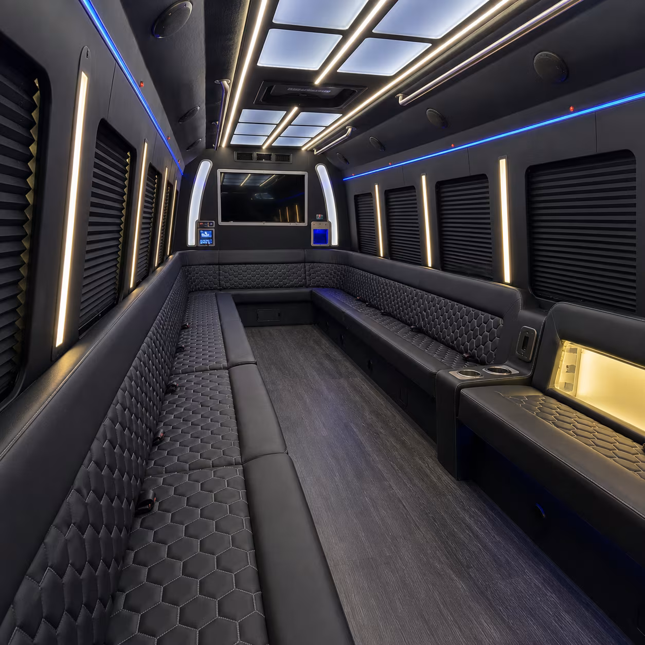san jacinto party bus rentals inside